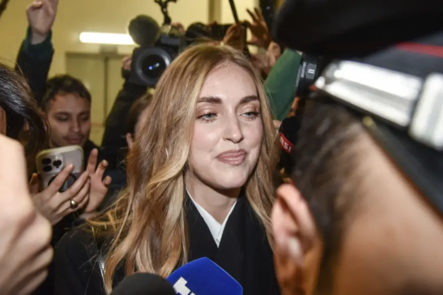 L’arrivo di Chiara Ferragni in tribunale, Milano 14 Gennaio 2026