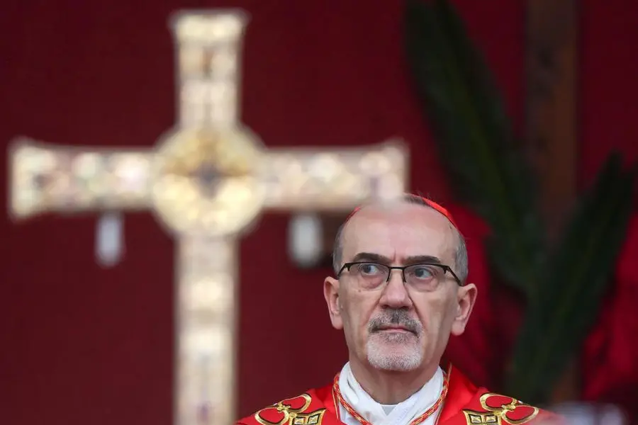 Il cardinale Pierbattista Pizzaballa. , EPA