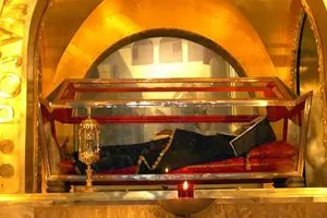 Le spoglie mortali di Santa Rita conservate a Cascia