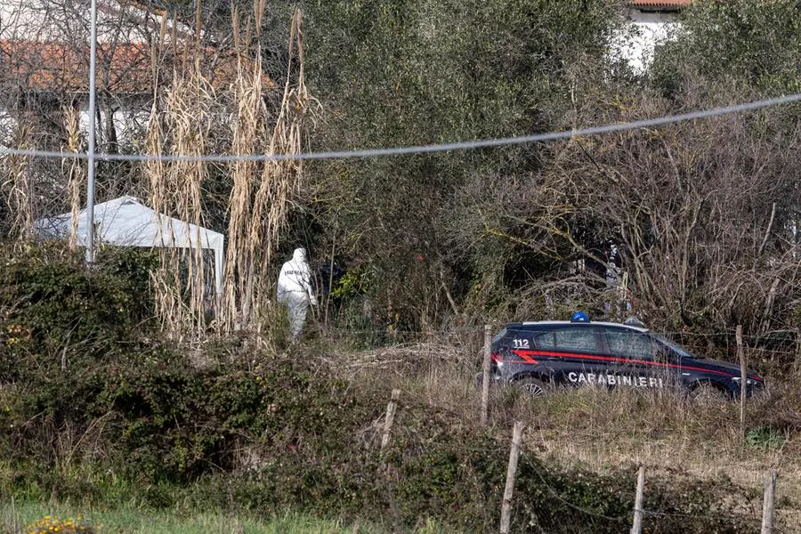 Trovato un corpo nell\\'azienda di Claudio Agostino Carlomagno, marito di Federica Torzullo, la donna scomparsa ad Anguillara Sabazia (Roma), il 18 gennaio 2026 , ANSA