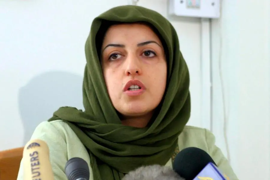 L\\'iraniana Narges Mohammadi, Premio Nobel per la Pace 2023 , ANSA