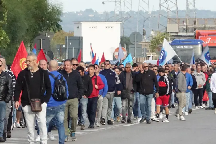 Le proteste degli autotrasportatori sul Gargano