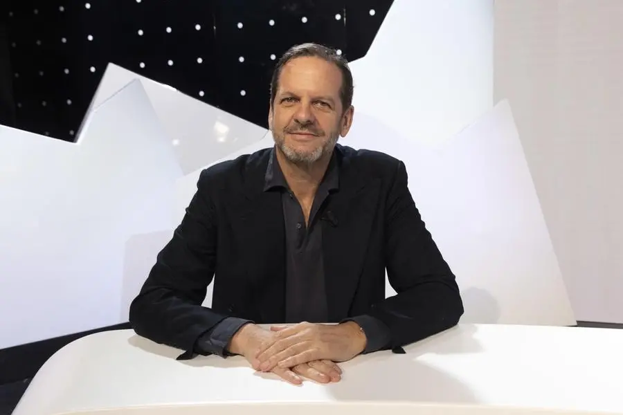 Marco Balich poses in the studio of 