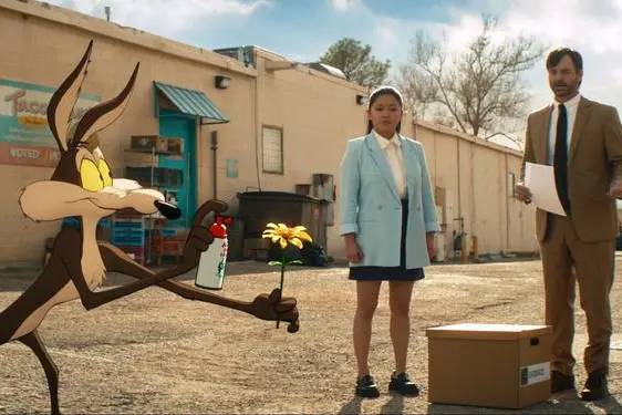 Una scena di Coyote vs. Acme