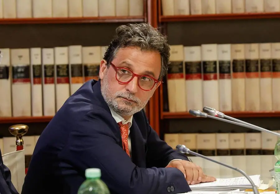 Bruno Giordano durante il convegno: Una Repubblica fondata sul lavoro ''sicuro'', 2024