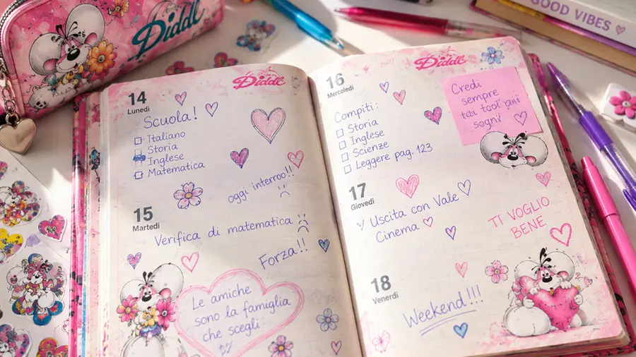 Il diario torna sui banchi di scuola: dagli sticker alle dediche, tutti i ricordi di noi Millennials
