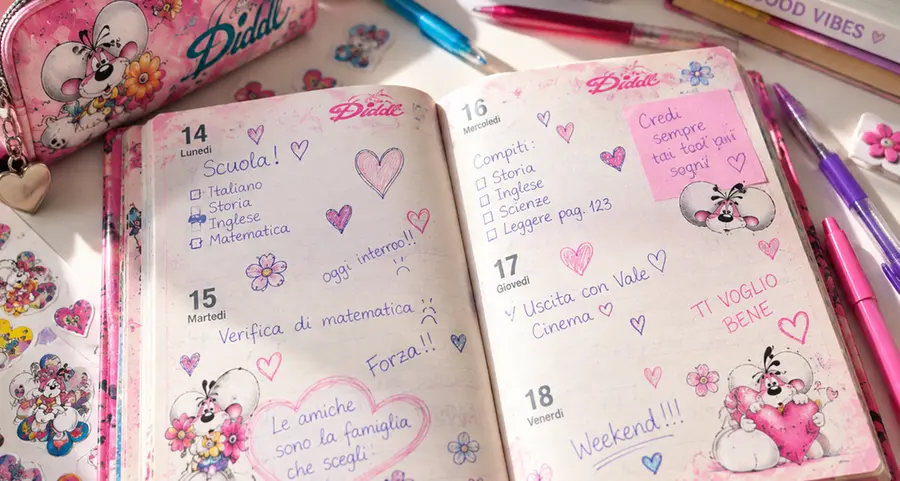 Il diario torna sui banchi di scuola: dagli sticker alle dediche, tutti i ricordi di noi Millennials