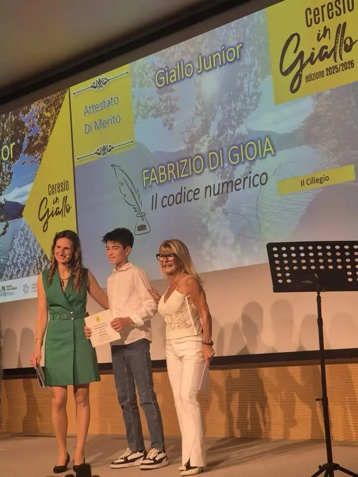 Fabrizio Di Gioia ha ricevuto la menzione speciale