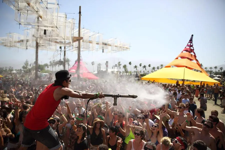 Quando ancora il fulcro del Coachella era la musica. 2014. EPA/STEVEN C. MITCHELL , EPA