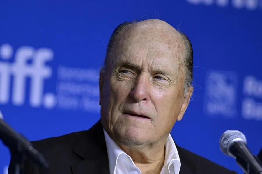 L\\'attore Robert Duvall in una foto di qualche anno fa. Si \\u00E8 spento domenica all\\'et\\u00E0 di 95 anni , EPA