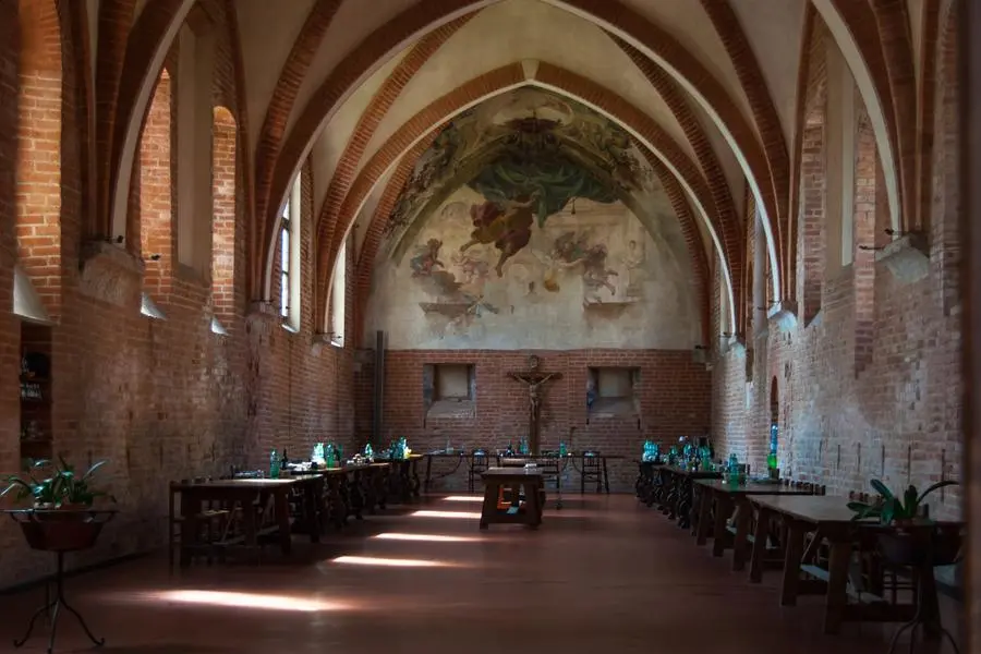 Il refettorio di un monastero , Getty Images/iStockphoto