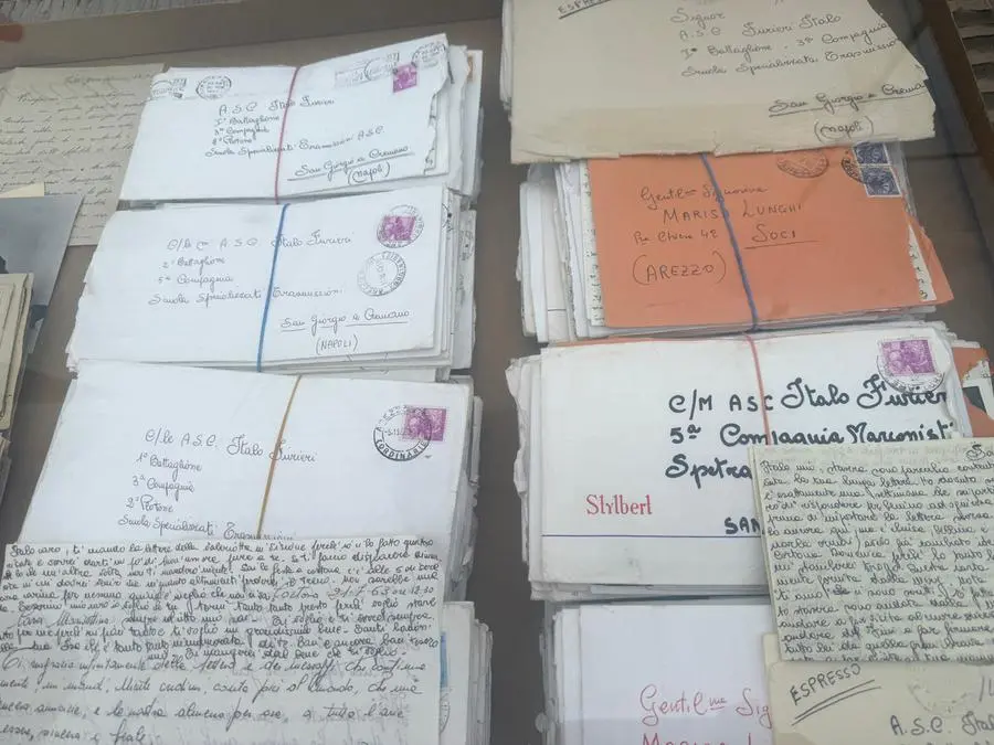 Other letters from private individuals preserved at the Love Letter Museum.