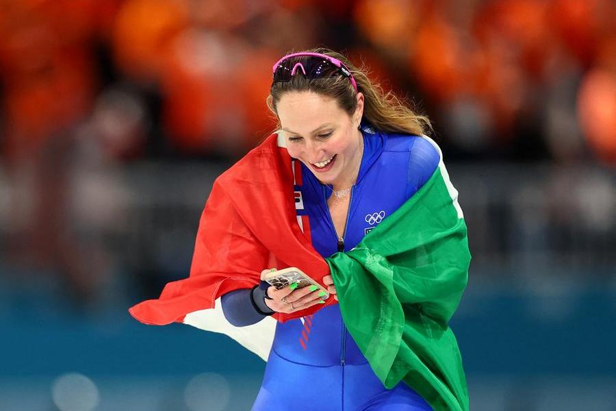 Francesca Lollobrigida, the most beautiful mother in Italy still flies: «Federica Brignone’s gold loaded me up»