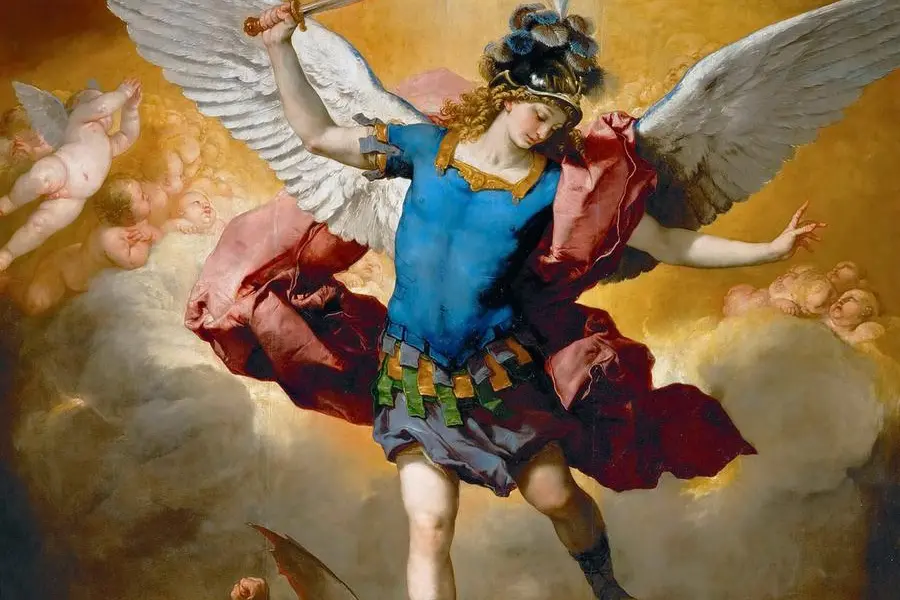 Luca Giordano, San Michele e la caduta degli angeli ribelli, 1666, olio su tela, Kunsthistorisches Museum, Vienna