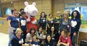 Peppa Pig in tour per beneficenza