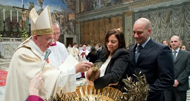 Nel battesimo una catena ininterrotta di fede