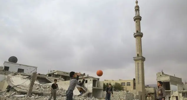 In campo per la Siria