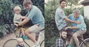 Le foto di allora, adesso