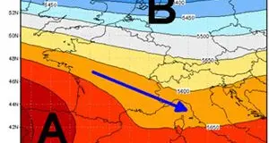 Prima le nuvole... poi sole per il ponte