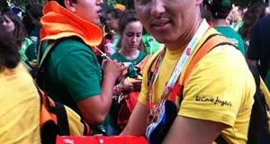 L'emozione di vedere il Papa