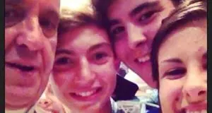 Autoscatto con il Papa