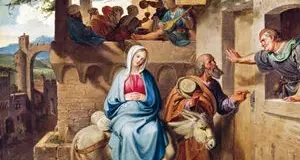 Il bue, l'asino e la grotta di Betlemme