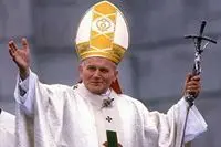 Un'immagine di San Giovanni Paolo II