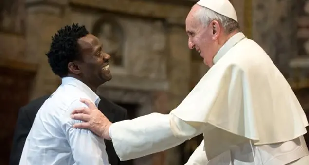 Adam, «Ho raccontato la mia storia a Papa Francesco»