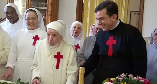 Suor Candida Bellotti, 109 anni di gioia e vocazione fedele sull’esempio di san Camillo‏‏‏‏