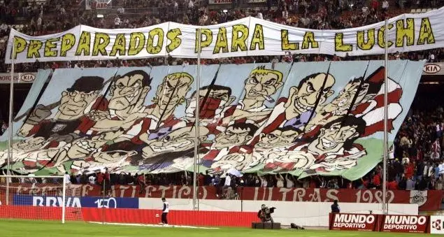 La lezione dell'Atletico Madrid: \"Fuori i violenti dalle nostre curve\".