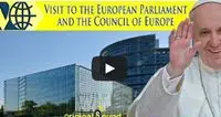 Diretta video: Papa Francesco all'Europarlamento di Strasburgo
