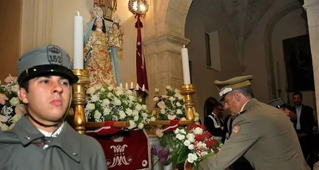Brigata Sassari, un \"grazie\" alla Madonna