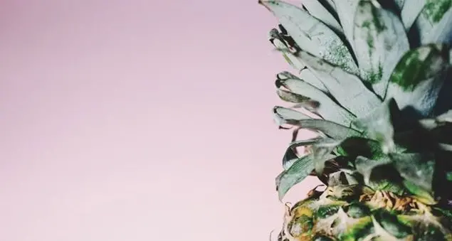 Il frullato di ananas e verdure con vitamine del gruppo B