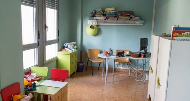 Nel Centro dove vengono accolte le madri bambine