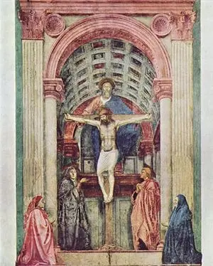 Masaccio, Trinità, 1426-28