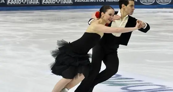 Anna Cappellini e Luca Lanotte. La passione scalda il ghiaccio