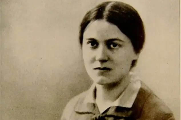 Un ritratto di Edith Stein (1891-1942), filosofa ebrea convertita al cattolicesimo, monaca carmelitana con il nome di Teresa Benedetta della Croce, fu deportata ad Auschwitz e uccisa nella camera a gas il 9 agosto 1942
