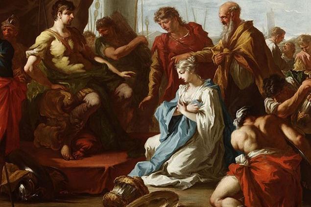 Saint Agnes, the little girl slaughtered like a lamb