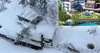 Sepolti vivi da una valanga di neve e detriti