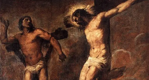 Buon ladrone, l'unico santo della storia canonizzato direttamente da Gesù