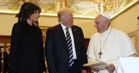 Donald Trump in Vaticano: il benvenuto di papa Francesco