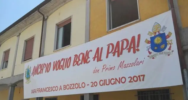 Arriva il Papa: l'attesa discreta e raggiante di Bozzolo