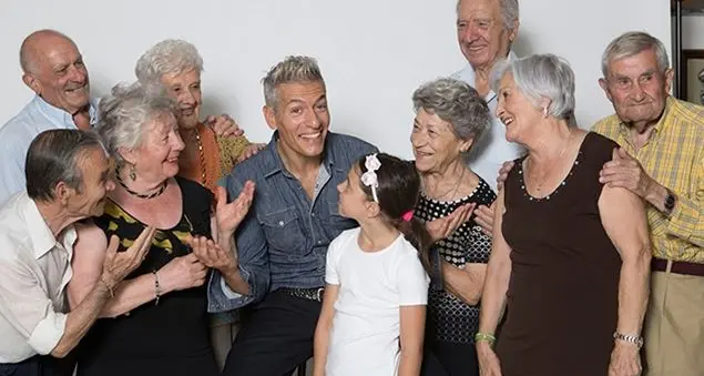 Giovanni Vernia: «I nonni sono dei pilastri. Sosteniamoli»