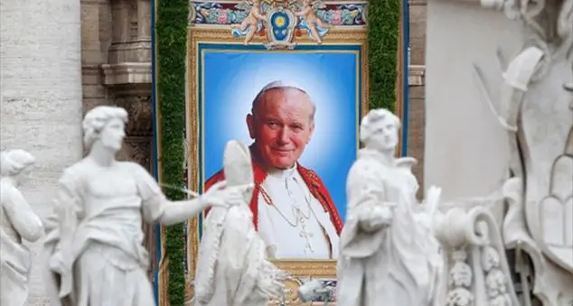 La preghiera di papa Giovanni Paolo II a sant'Angela da Foligno