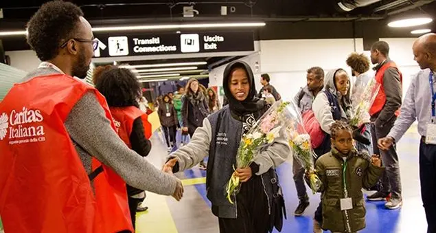 Corridoi umanitari: «Questo viaggio per noi vale una vita»