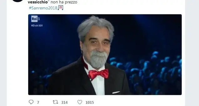 Vessicchio è tornato e il pubblico esulta