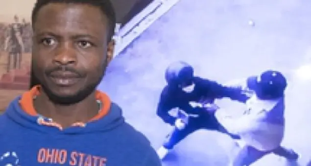 Nigeriano eroe, il Papa lo battezza