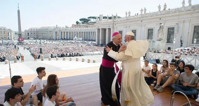 \"Siate santi nei gesti quotidiani\": l'invito del Papa ai pellegrini da Bologna e Cesena