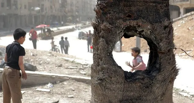 Tra i bambini vittime delle mine