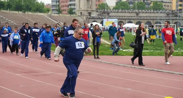 Un staffetta per superare la disabilità